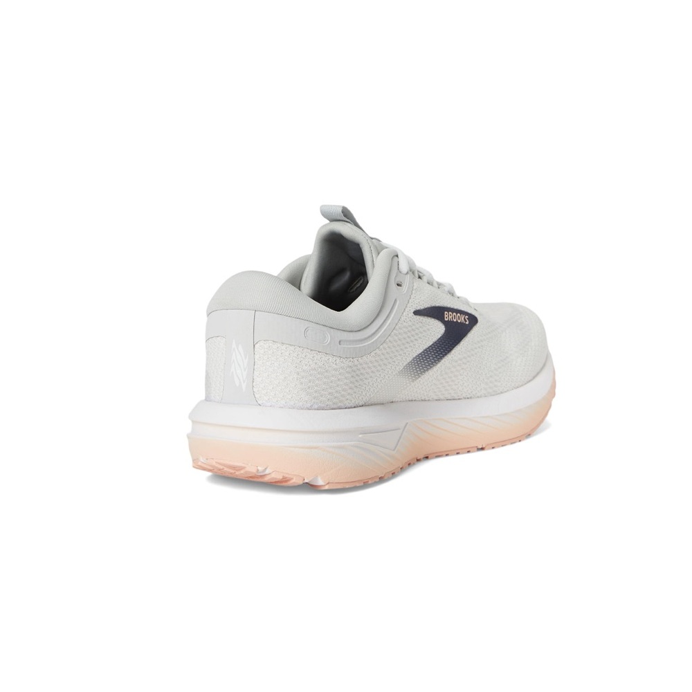 Brooks Women's Sneakers in White and Light Pink New without Box - Picture 4 of 15